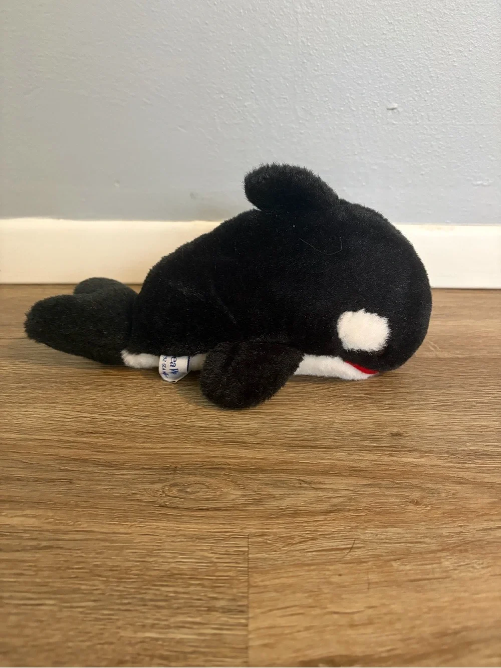 sea world Plush Black & White Orca Whale Stuffed Animal - Soft Kids Toy